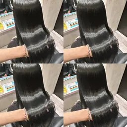 💠髪質改善💠カラー➕ULTOWAトリートメント➕超音波アイロン¥11000《髪質改善・ロング料金なし・新宿》