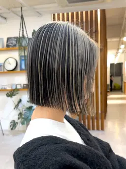 「✨デザインカラーで可愛く♡✨」カット＋部分ケアブリーチ+カラー