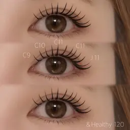 【U25】3/26限定🩷LEDグルー変更無料🩷フラットラッシュ120本+アンドヘルシー（オフ無料）