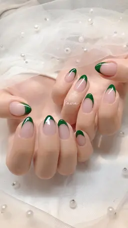 ハンドカラグラ・フレンチ【クリアベース】（オフなし）