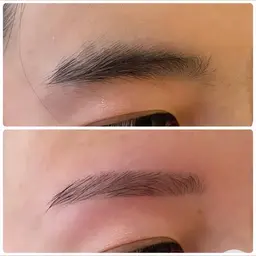 🌀アイブロウWax🌀お肌の古い角質をも一緒にとります！骨格、雰囲気に合わせて眉をお作りいたします❣️❣️