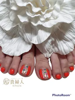 🌹初回特別クーポン🌹丁寧ケア込みフットジェルオフ代無料ワンカラー