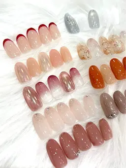 4月まで限定うるちゅるデザイン🤍ウォーターケア付き🫧（オフなし）