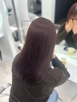 𝜗𝜚カラー+カット+3STEPトリートメント