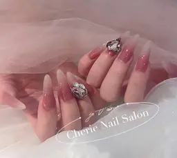 練習モデル🍓【火木金土曰10:00から～限定】長さだし+ワンカラー+ 2本付け放題￥6,600