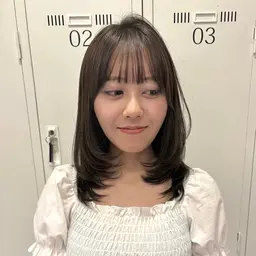 【透明感爆誕💣ダメージレスで艶サラhair★】似合わせcut➕THROW color➕2step treatment