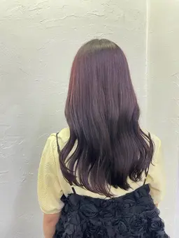 one color ＋3step treatment 🫧