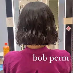 【✨人気NO.1✨】ボブカット＋ニュアンスパーマ＋外部補習トリートメント付き
