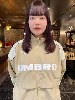 ⛸️2回目⛸️カット+イルミナorアディクシーカラー+ロイヤルトリートメント