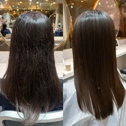 💎髪質改善シンデレラトリートメント×韓国風小顔カット(超音波アイロン付き)