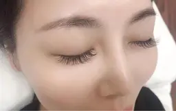 【新規】ボリュームラッシュ180本(60束) （両目)　ナチュラル感(オフ込み) 【ブラウン+1000円】