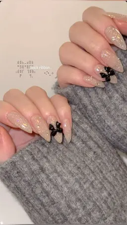 チップ長さだしシンプル持ち込みデザイン(デザイン2本🎀)