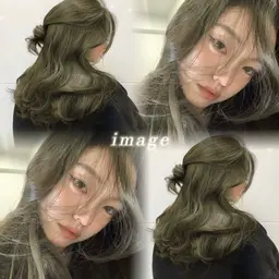 【olive color🫒】ワンカラー＋CHAINONオリジナルトリートメント🪄