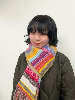 『ミニモ学割』🆕黒染めしたくない方おすすめオフブラック🐈‍⬛