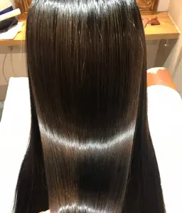 🌈サラつや🌈ミルボン縮毛矯正➕Cut➕ハホニコ1ステップ