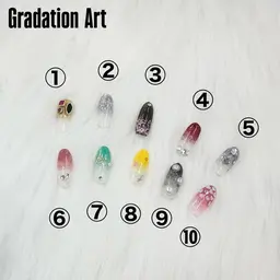 【オフ有】グラデーション+写真アート2本付 0円