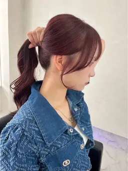 【新規様限定🫧】オルチャンカット✂️＋韓国風カラー🇰🇷（ワンカラー）