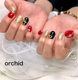 ジェルネイルデザイン5本分やり放題