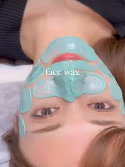 【顔全体waxフェイスワックス】眉毛施術無し方専用