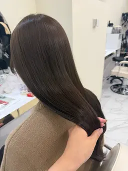 カット＋髪質改善縮毛矯正＋tokioトリートメント