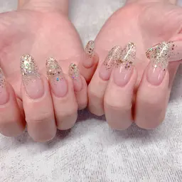 モデル　長さだし10本＋ラメグラ1色　オフなし限定