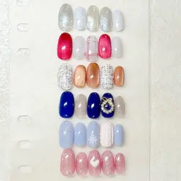 ✨フラッシュもマグも✨18種類から選べる定額デザイン4980円←9900円パラジェル使用【ご新規様オフ無料】当日歓迎🫶