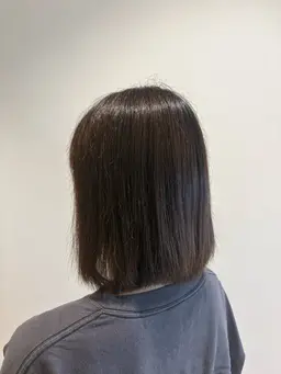 〖⚠️練習モデル⚠️〗グレイカラーリタッチ‎🤍(白髪染め)‎