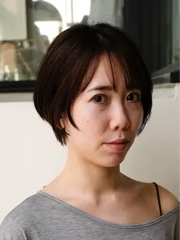 <2回目来店様限定>デザインカット+透明感ケアカラー(マイクロバブル、Aujua Sh,Tr使用)