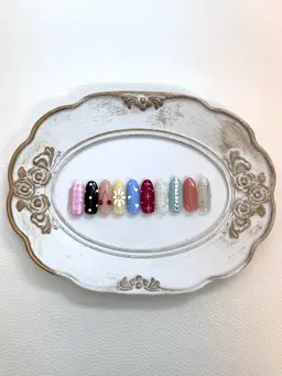 【オフ有】ワンカラー+写真アート2本付 0円