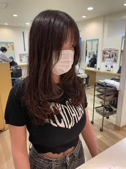 🌈平日限定🌈　似合わせカット＋髪質改善カラー＋トリートメント　コテ巻き仕上げ✨