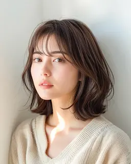 🌈平日1️⃣名様限定🌈オリジナル似合わせ小顔カット＋プレミアムカラー🍀