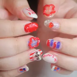 店内サンプルアートor持ち込みデザイン10本✨