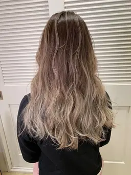 ✨海外風3Dハイライト(ブリーチ込み.入れ放題)＋全頭カラー✨