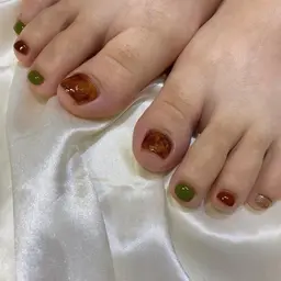 foot👣親指アートコースオフ込み