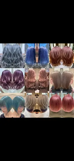 《ミニモ限定》ダブルブリーチ(ケアブリーチ)+オンカラー+ブロー