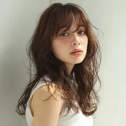 【全てを叶えるフルコース】カット+カラー+縮毛矯正orパーマ+髪質改善トリートメント　¥19000