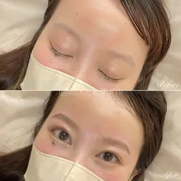 【垢抜けたいならこれ🪞】ハリウッドブロウリフト＋WAX脱毛💫 ※こちらのメニューは女性専用となります。