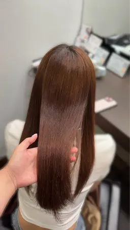 カット＋美髪縮毛矯正＋トリートメント