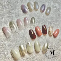 👻オフなし⚜️シンプル定額デザインネイル《オフあり、ドライケア込み》