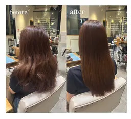 縮毛矯正（ストレート）