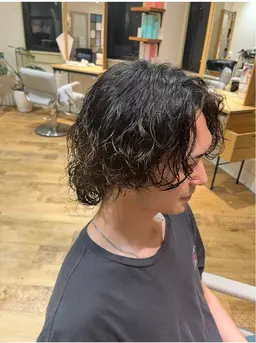 🤍メンズカット+パーマ【必ず予約リクエストからお願いいたします】