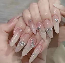 (オフ無料)ハンド長さ出し10本💕デザイン持ち込み💅💅