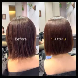 🔥お得🔥髪質改善ストレート＋FLOWDIAトリートメント✨