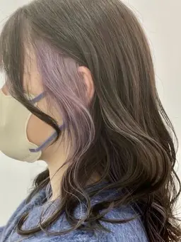 🌸新規の方限定🌸イヤリングカラー+切りっぱなし