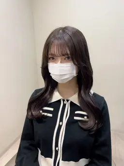 【乾燥パサつき気になる方はこれ！🌟】カット＋艶カラー＋選べる超音波トリートメント＋炭酸コラーゲン💇🏻‍♀️🩵ྀི