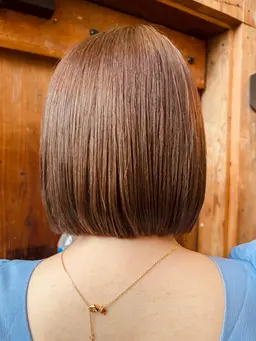 【ミニモ限定】 似合わせカット✂️+暖色カラー🟥+内部補修トリートメント