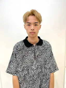 【土日メンズ限定】束感カット＋カラー＋トリートメント※シャンプー別