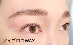 《人気NO1》男女可アイブロウWAX脱毛