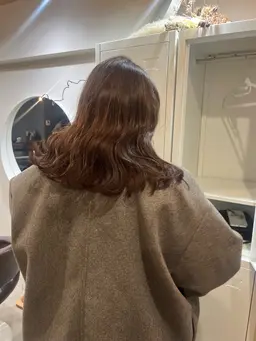 🌟再来クーポン人気No.3🌟カット＋カラー＋髪質改善ヤクジョトリートメント【超音波アイロン付♪】