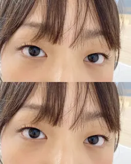 フラットラッシュ！👀100本¥3480(オフ、美容液コーティング込)※補足説明お読みください🙇※LEDオフ+¥500